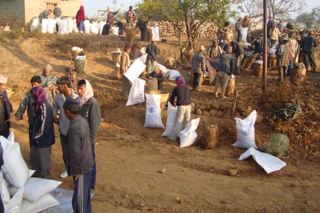 Rice-Distribution-at-Chaurjhari-TWH-DEPROSC-Nepal