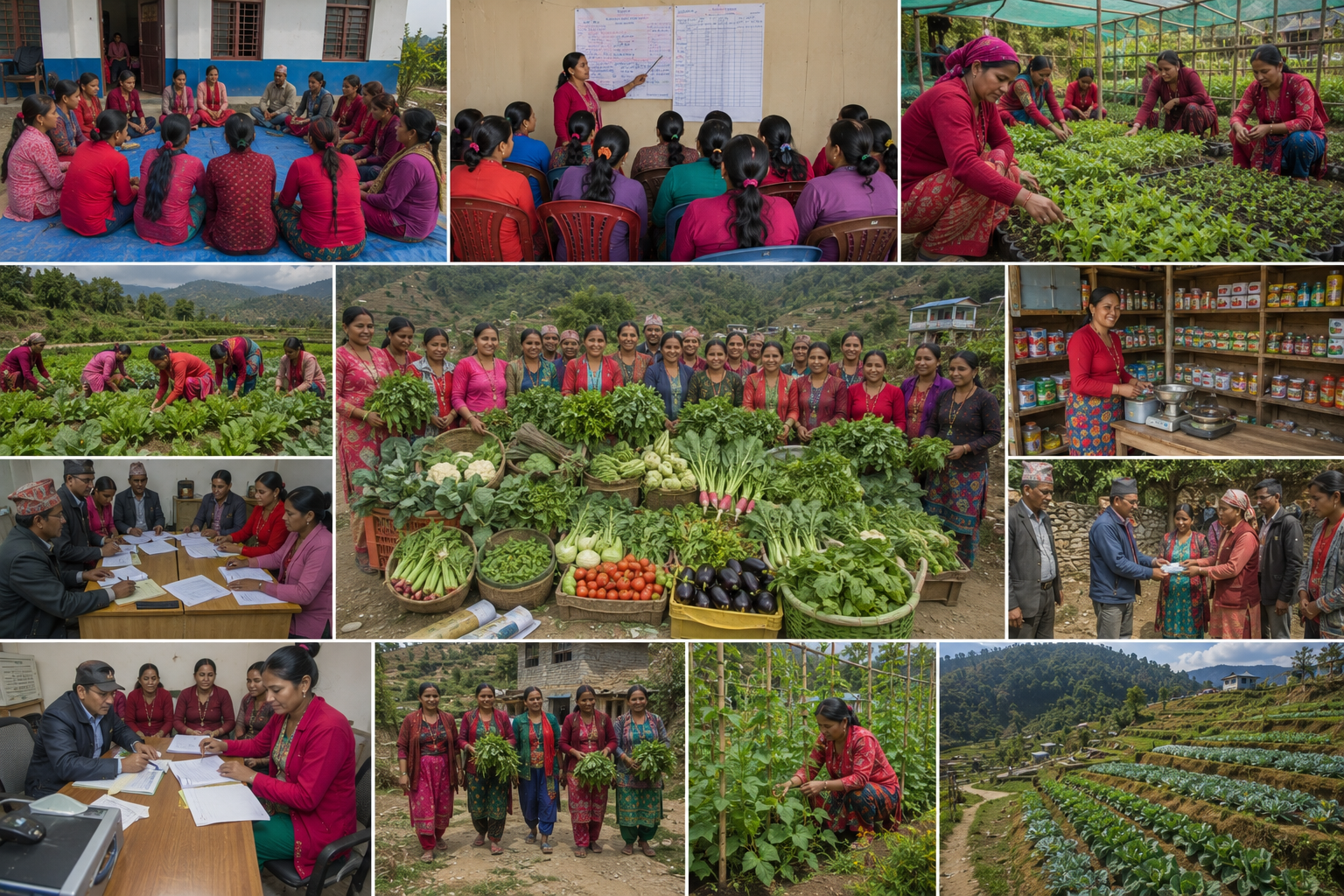 Improving Livelihood for poor farmers and DAG in EDR