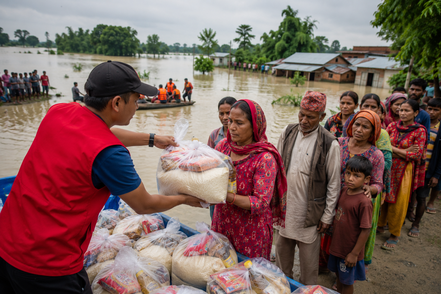 Food Assistance for Conflict/ Flood Affected Populations of East Nepal